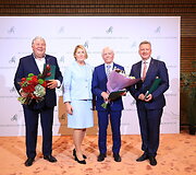 Antanas Bezaras, Roma Žakaitienė, Juozas Mikutavičius, Audrius Kli&scaron;onis