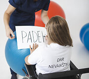Vaiko raidos klinikos globojami vaikai