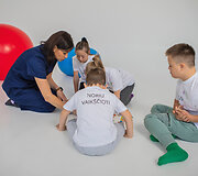 Vaiko raidos klinikos globojami vaikai