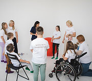 Vaiko raidos klinikos globojami vaikai