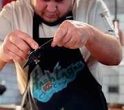 Lazdijietis Justinas Druskininkuose atidarė restoraną &bdquo;No onion&ldquo;