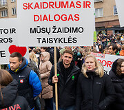 Kultūros bendruomenės finalinis mitingas