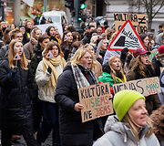 Kultūros bendruomenės finalinis mitingas