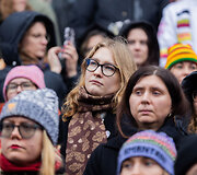 Protestas &bdquo;&Scaron;alin rankas nuo laisvo žodžio!&ldquo;