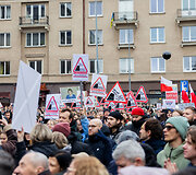 Protestas &bdquo;&Scaron;alin rankas nuo laisvo žodžio!&ldquo;