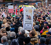 Protestas &bdquo;&Scaron;alin rankas nuo laisvo žodžio!&ldquo;