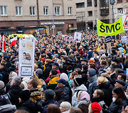 Protestas &bdquo;&Scaron;alin rankas nuo laisvo žodžio!&ldquo;
