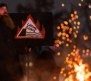 Antrasis protestas &bdquo;&Scaron;alin rankas nuo laisvo žodžio!&ldquo;