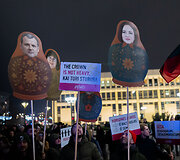 Antrasis protestas &bdquo;&Scaron;alin rankas nuo laisvo žodžio!&ldquo;