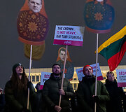 Antrasis protestas &bdquo;&Scaron;alin rankas nuo laisvo žodžio!&ldquo;