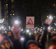 Antrasis protestas &bdquo;&Scaron;alin rankas nuo laisvo žodžio!&ldquo;