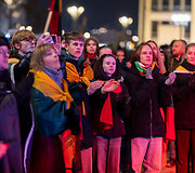 Antrasis protestas &bdquo;&Scaron;alin rankas nuo laisvo žodžio!&ldquo;