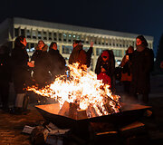 Antrasis protestas &bdquo;&Scaron;alin rankas nuo laisvo žodžio!&ldquo;