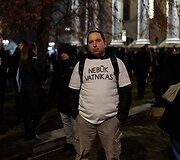 Antrasis protestas &bdquo;&Scaron;alin rankas nuo laisvo žodžio!&ldquo;