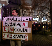 Antrasis protestas &bdquo;&Scaron;alin rankas nuo laisvo žodžio!&ldquo;