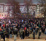 Antrasis protestas &bdquo;&Scaron;alin rankas nuo laisvo žodžio!&ldquo;