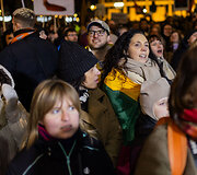 Trečiadienio protestas &bdquo;&Scaron;alin rankas nuo laisvo žodžio!&ldquo;