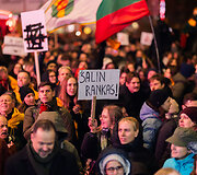 Trečiadienio protestas &bdquo;&Scaron;alin rankas nuo laisvo žodžio!&ldquo;