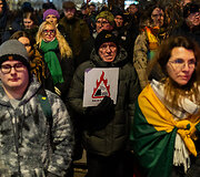 Trečiadienio protestas &bdquo;&Scaron;alin rankas nuo laisvo žodžio!&ldquo;