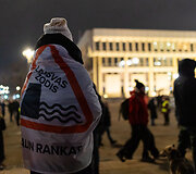 Trečiadienio protestas &bdquo;&Scaron;alin rankas nuo laisvo žodžio!&ldquo;