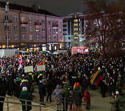 Trečiadienio protestas &bdquo;&Scaron;alin rankas nuo laisvo žodžio!&ldquo;