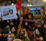 Ketvirtadienio protestas &bdquo;&Scaron;alin rankas nuo laisvo žodžio!&ldquo;
