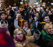 Ketvirtadienio protestas &bdquo;&Scaron;alin rankas nuo laisvo žodžio!&ldquo;