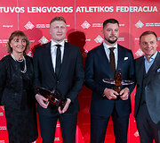 Lietuvos lengvosios atletikos federacijos sezono pabaigos &scaron;vente-apdovanojimai