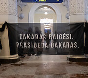 B. Vanago ir A. Paliukėno pasitikimas oro uoste