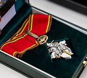 Valstybės apdovanojimų įteikimo ceremonija
