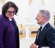 Valstybės apdovanojimų įteikimo ceremonija