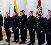 Valstybės apdovanojimų įteikimo ceremonija