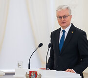Valstybės apdovanojimų įteikimo ceremonija
