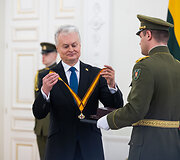 Valstybės apdovanojimų įteikimo ceremonija