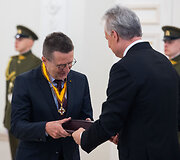 Valstybės apdovanojimų įteikimo ceremonija