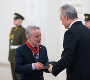 Valstybės apdovanojimų įteikimo ceremonija