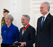 Valstybės apdovanojimų įteikimo ceremonija