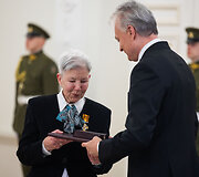 Valstybės apdovanojimų įteikimo ceremonija