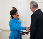 Valstybės apdovanojimų įteikimo ceremonija