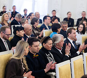 Valstybės apdovanojimų įteikimo ceremonija