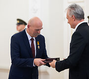 Valstybės apdovanojimų įteikimo ceremonija