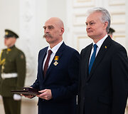 Valstybės apdovanojimų įteikimo ceremonija