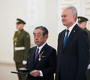 Valstybės apdovanojimų įteikimo ceremonija