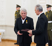 Valstybės apdovanojimų įteikimo ceremonija