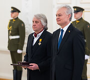 Valstybės apdovanojimų įteikimo ceremonija