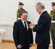 Valstybės apdovanojimų įteikimo ceremonija