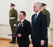 Valstybės apdovanojimų įteikimo ceremonija
