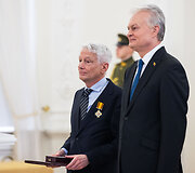 Valstybės apdovanojimų įteikimo ceremonija