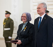 Valstybės apdovanojimų įteikimo ceremonija