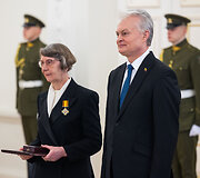 Valstybės apdovanojimų įteikimo ceremonija